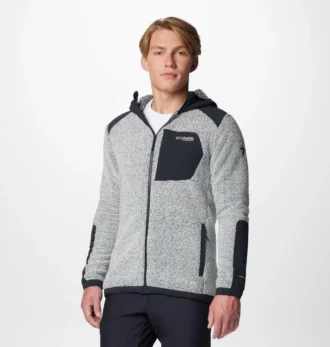 Giacca in pile con zip integrale Arctic Crest™ Sherpa da uomo