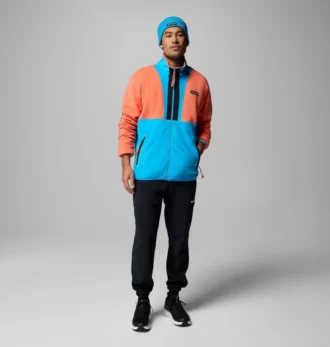 Giacca in pile con zip integrale Backbowl™ II da uomo