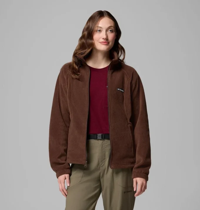 Giacca in pile con zip integrale Benton Springs™ da donna
