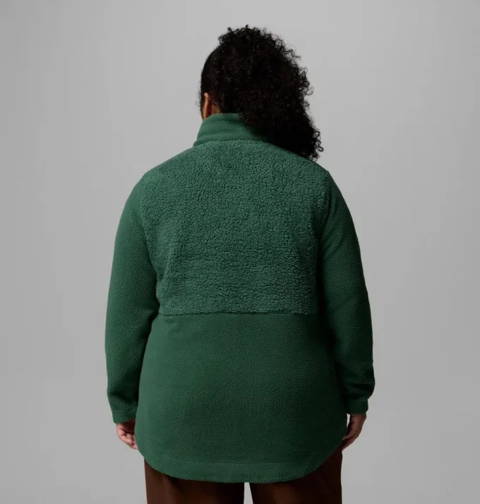 Giacca in pile con zip integrale Columbia Lodge™ Sherpa da donna – Taglie forti Giacca in pile con zip integrale Columbia Lodge™ Sherpa da donna – Taglie forti