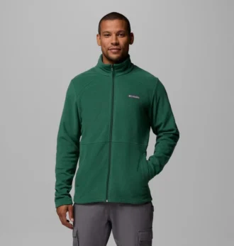 Giacca in pile con zip integrale da uomo Castle Dale™ – Taglia lunga