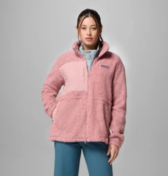Giacca in pile con zip integrale Stellar Path™ da donna