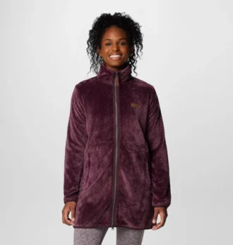 Giacca in pile con zip lunga Women Fire Side™ Giacca in pile con zip lunga Women Fire Side™
