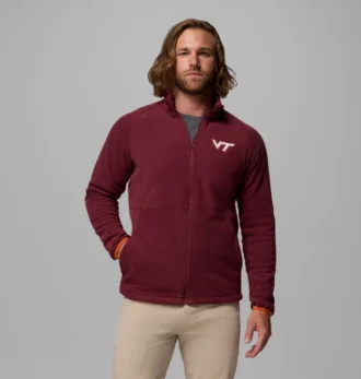Giacca in pile da uomo Collegiate Flanker™ IV – Taglia alta – Virginia Tech Giacca in pile da uomo Collegiate Flanker™ IV – Taglia alta – Virginia Tech