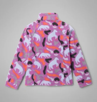 Giacca in pile stampata Benton Springs™ II da bambina