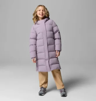 Giacca lunga con cappuccio Girls Amaze Puff™