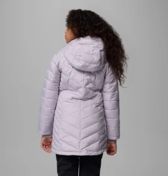Giacca lunga con cappuccio Heavenly™ II da bambina