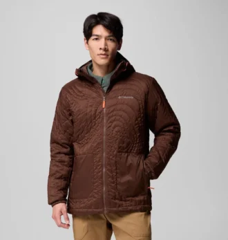 Giacca trapuntata con cappuccio Landroamer™ da uomo