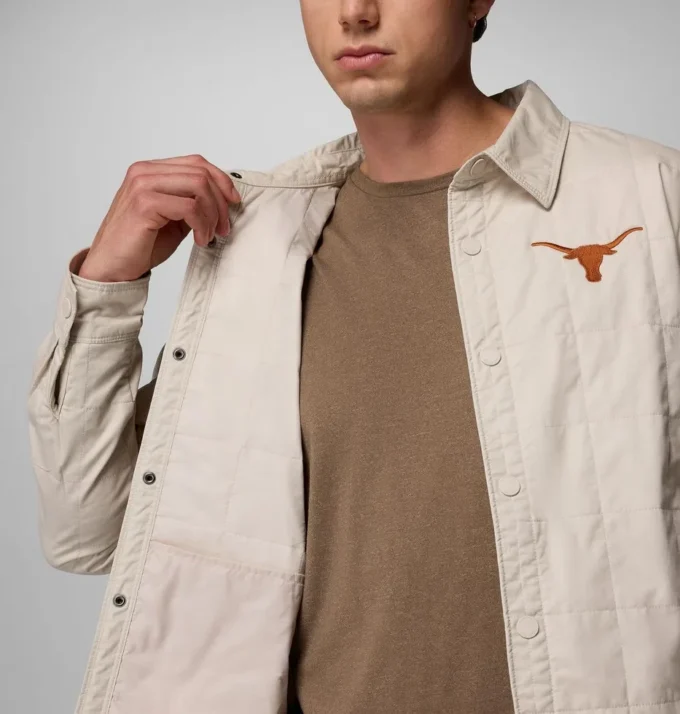 Giacca trapuntata da uomo Collegiate Campus Roam™ – Texas