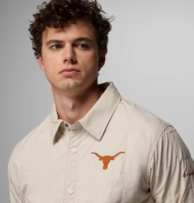 Giacca trapuntata da uomo Collegiate Campus Roam™ – Texas