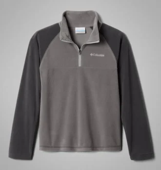 Maglia con zip a un quarto in pile Glacial™ da bambino