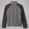 Maglia con zip a un quarto in pile Glacial™ da bambino