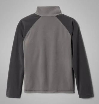 Maglia con zip a un quarto in pile Glacial™ da bambino
