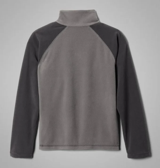 Maglia con zip a un quarto in pile Glacial™ da bambino