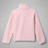 Maglia in pile con mezza chiusura a scatto Helvetia™ II per bambini