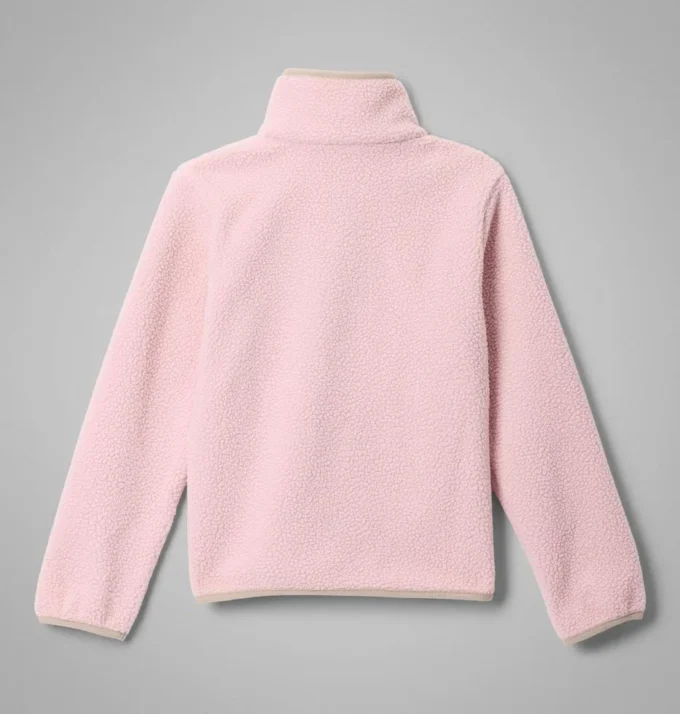 Maglia in pile con mezza chiusura a scatto Helvetia™ II per bambini