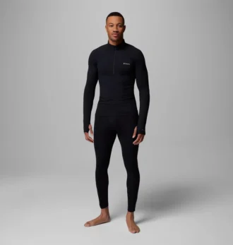 Maglia intima da uomo Omni-Heat™ Midweight con mezza zip