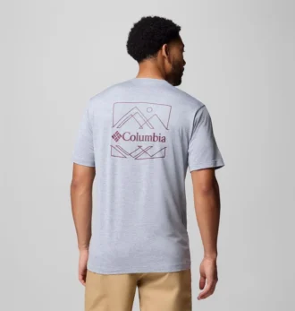 Maglietta a maniche corte con grafica sul retro Kwick Hike™ da uomo