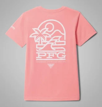 Maglietta a maniche corte PFG™ Palm Waves da bambina