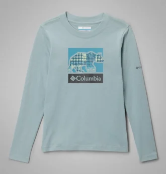 Maglietta a maniche lunghe con stampa grafica Hazeldel Hill™ da bambina
