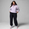 Maglione corto in pile con mezza chiusura a scatto Helvetia™ II da donna – Taglie forti Maglione corto in pile con mezza chiusura a scatto Helvetia™ II da donna – Taglie forti