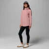 Maglione da donna Holly Hideaway™ con collo a cappuccio e lavorazione a nido d’ape Maglione da donna Holly Hideaway™ con collo a cappuccio e lavorazione a nido d’ape