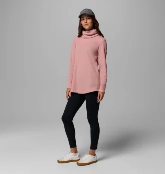 Maglione da donna Holly Hideaway™ con collo a cappuccio e lavorazione a nido d’ape