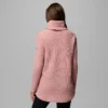 Maglione da donna Holly Hideaway™ con collo a cappuccio e lavorazione a nido d’ape Maglione da donna Holly Hideaway™ con collo a cappuccio e lavorazione a nido d’ape