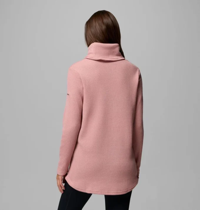 Maglione da donna Holly Hideaway™ con collo a cappuccio e lavorazione a nido d’ape Maglione da donna Holly Hideaway™ con collo a cappuccio e lavorazione a nido d’ape