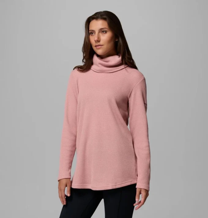 Maglione da donna Holly Hideaway™ con collo a cappuccio e lavorazione a nido d’ape Maglione da donna Holly Hideaway™ con collo a cappuccio e lavorazione a nido d’ape