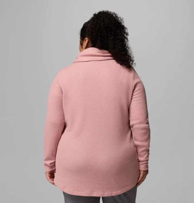 Maglione da donna Holly Hideaway™ con collo a cappuccio e motivo a nido d’ape – Taglie forti Maglione da donna Holly Hideaway™ con collo a cappuccio e motivo a nido d’ape – Taglie forti