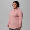 Maglione da donna Holly Hideaway™ con collo a cappuccio e motivo a nido d’ape – Taglie forti Maglione da donna Holly Hideaway™ con collo a cappuccio e motivo a nido d’ape – Taglie forti