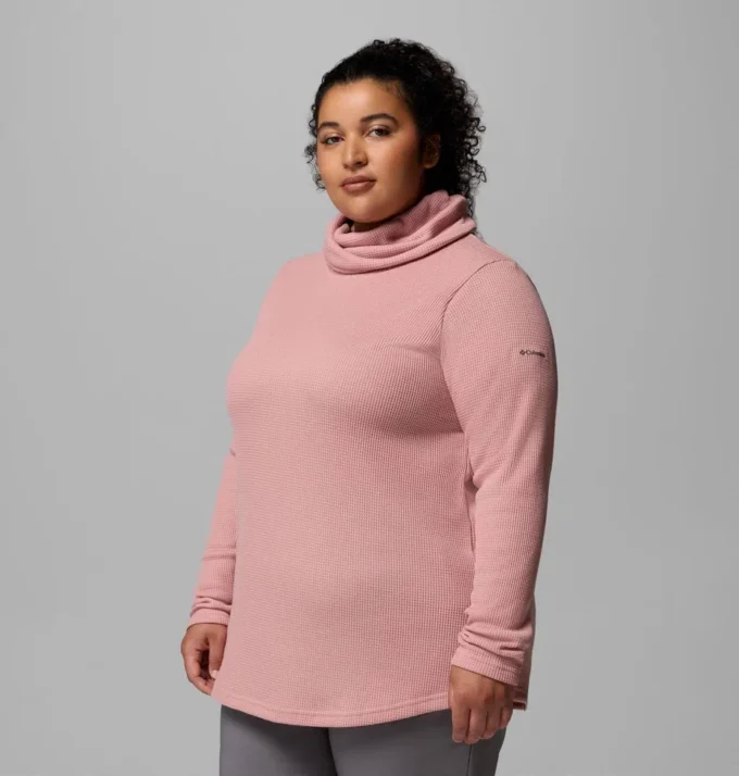Maglione da donna Holly Hideaway™ con collo a cappuccio e motivo a nido d’ape – Taglie forti Maglione da donna Holly Hideaway™ con collo a cappuccio e motivo a nido d’ape – Taglie forti