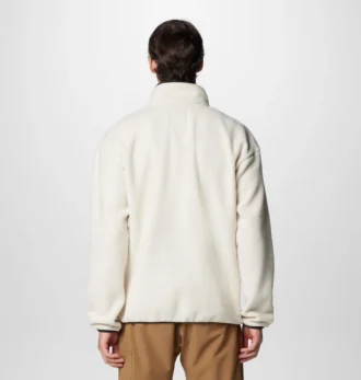 Maglione in pile con mezza chiusura a scatto Helvetia™ II da uomo