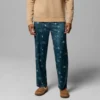 Pantaloni pigiama da uomo in pile Minky