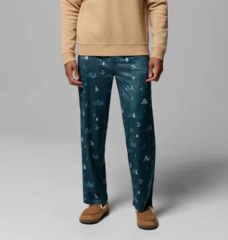 Pantaloni pigiama da uomo in pile Minky