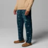 Pantaloni pigiama da uomo in pile Minky