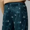 Pantaloni pigiama da uomo in pile Minky