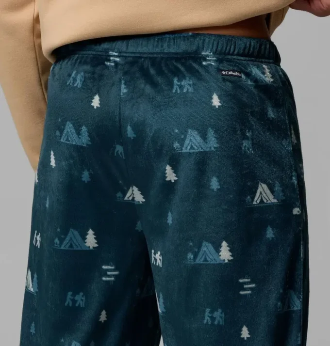 Pantaloni pigiama da uomo in pile Minky