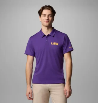 Polo da uomo Collegiate Fair Catch™ – LSU