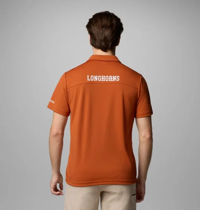 Polo da uomo Collegiate Fair Catch™ – Texas Polo da uomo Collegiate Fair Catch™ – Texas