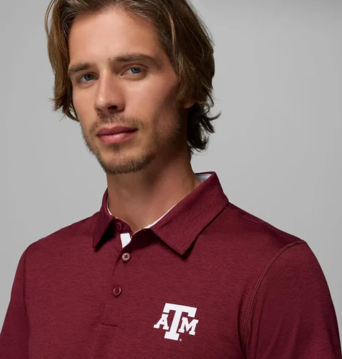 Polo da uomo Collegiate Trail™ – Texas A&M