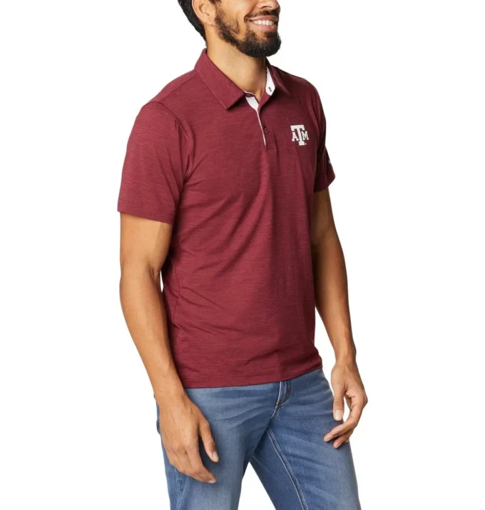 Polo da uomo Collegiate Trail™ – Texas A&M