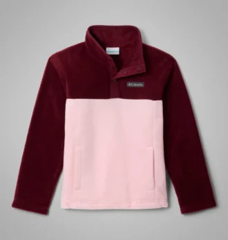 Pullover in pile con bottoni a pressione Kids Steens Mtn™ II