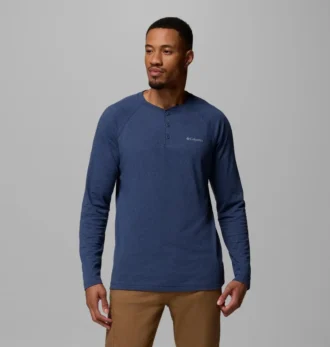 Thistletown Hills™ Raglan Henley da uomo – Taglia alta